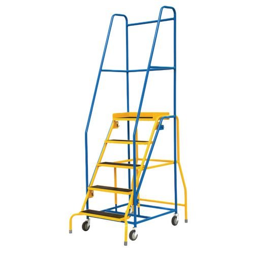 Duplex Step 5 Step  Phenolic Tread, Blue