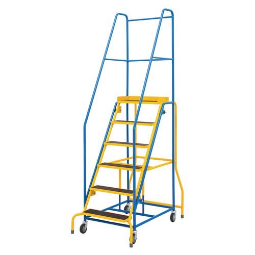 Duplex Step 6 Step  Phenolic Tread, Blue