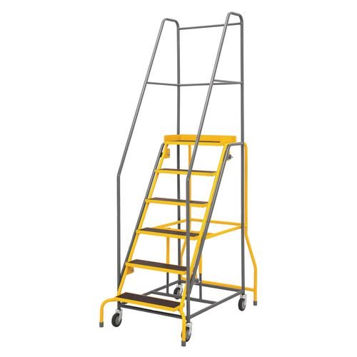 Duplex Step 6 Step  Phenolic Tread, Grey