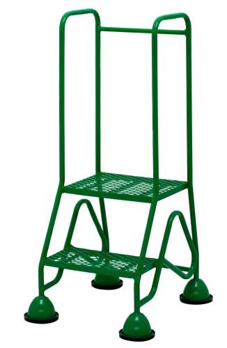 Multi-Glide Premium 2 Step  Expanded Steel Mesh Tread In Green