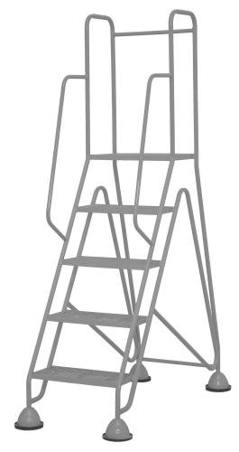 Multi-Glide Premium 5 Step  Expanded Steel Mesh Tread In Light Grey