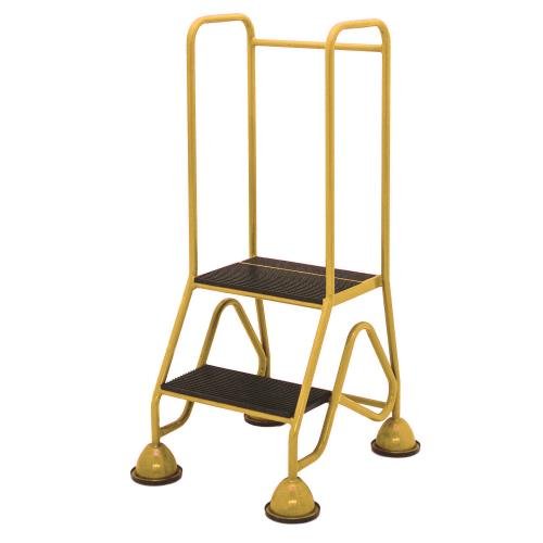 Multi-Glide Premium 2 Step  Non-Slip Injection Moulded Tread, Yellow