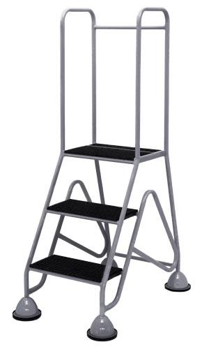 Multi-Glide Premium 3 Step  Non-Slip Injection Moulded Tread, Grey