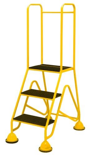 Multi-Glide Premium 3 Step  Non-Slip Injection Moulded Tread, Yellow