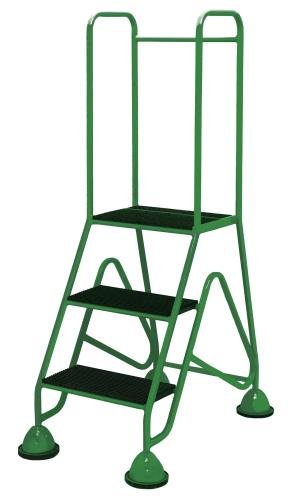 Multi-Glide Premium 3 Step  Non-Slip Injection Moulded Tread, Green