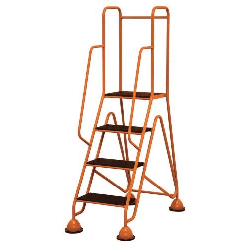 Multi-Glide Premium 4 Step  Non-Slip Injection Moulded Tread, Orange