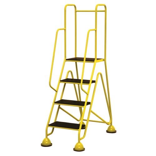 Multi-Glide Premium 4 Step  Non-Slip Injection Moulded Tread, Yellow