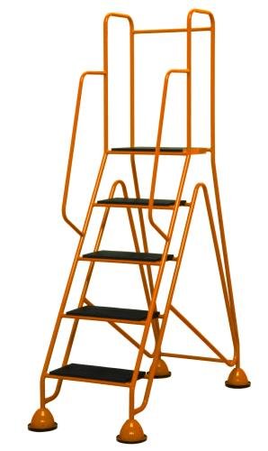 Multi-Glide Premium 5 Step  Non-Slip Injection Moulded Tread, Orange