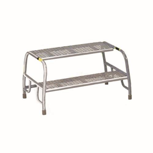 Buttress Step-Up 2 Step  Mesh Tread, Galvanised Finish