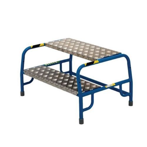 Buttress Step-Up 2 Step  Aluminium Treads