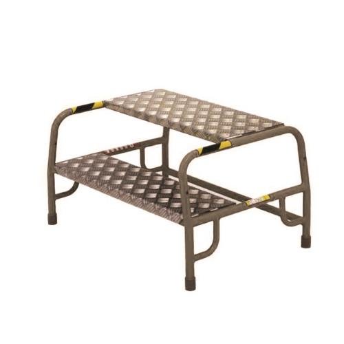 Buttress Step-Up 2 Step  Aluminium Treads