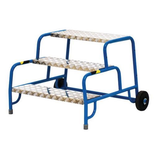Buttress Step-Up 3 Step  Aluminium Treads