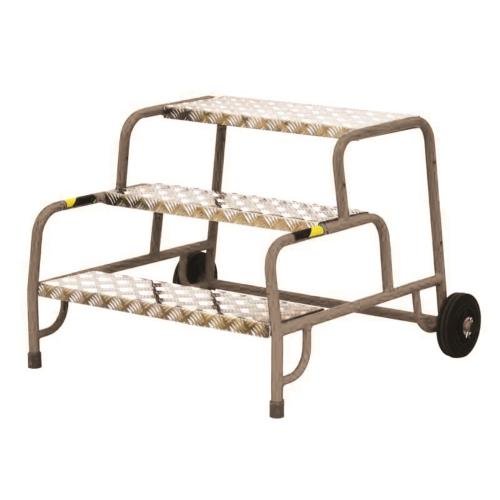 Buttress Step-Up 3 Step  Aluminium Treads