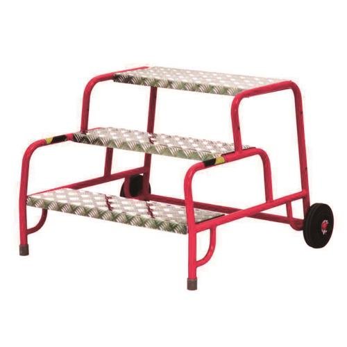 Buttress Step-Up 3 Step  Aluminium Treads
