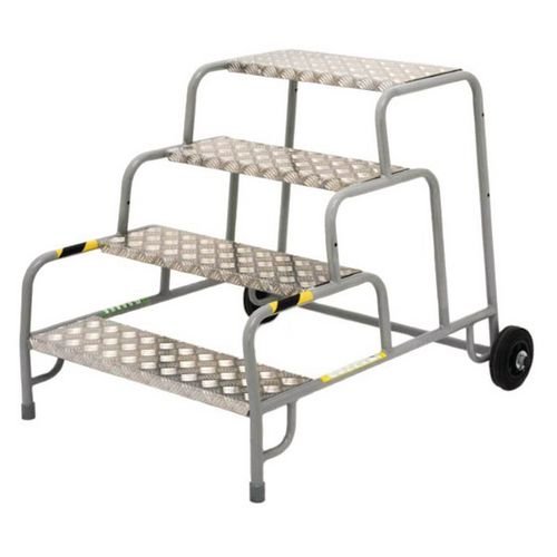 Buttress Step-Up 4 Step  Aluminium Treads
