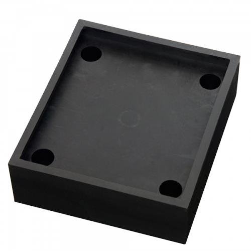 Black Bull Flex Md Railing System  - Shock Absorber Pads - 50 X 160 X 140mm Black