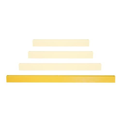 Black Bull Hd Impact Protection Railing System - Lateral  Rail 2,000mml - Outdoor Use - Hot Dip Galvanised + Powder Coated - Yellow