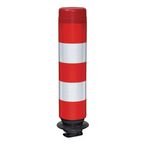 Traffic-line Flexible Post Off-highway- 460 Mmh - Reflective Sleeve - Red/white - No Base