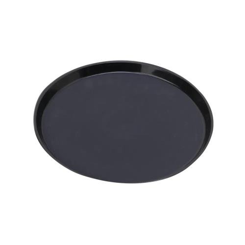 Serving Tray Round Polycarbonate  H22 X D355mm Brown