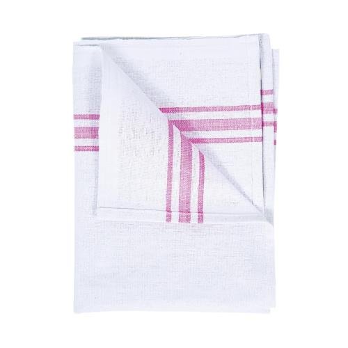 2Work Cotton Tea Towel  450X740mm White (Pack Of 10)