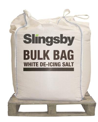 White De-Icing Salt Bulk Bag - 550Kg