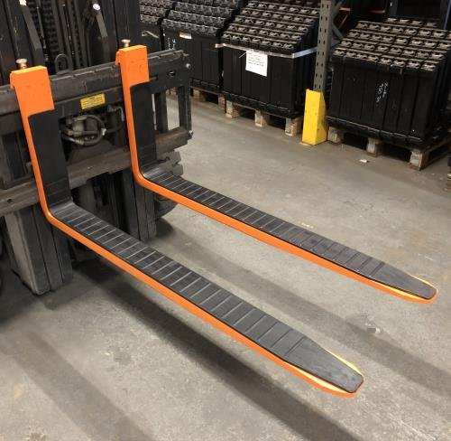 Magnetic Rubber Fork Blade Covers (Pair), Cover Width 118mm X Length 1200-1370