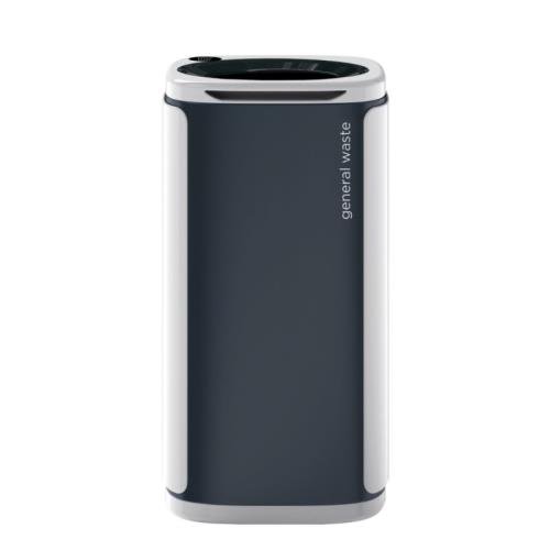 60 Litre Executive Recycling  Bin, Single Black Round Aperture