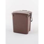 7 l Brown Food Waste Caddy