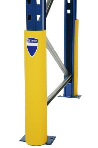 Rack Armour Upright Protector - Visusafe  Yellow - Extra Large - 111-120mm Upright Width