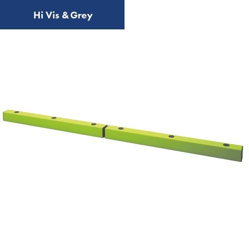Floor Level Barrier - Safety Yellow - 1200mm Width