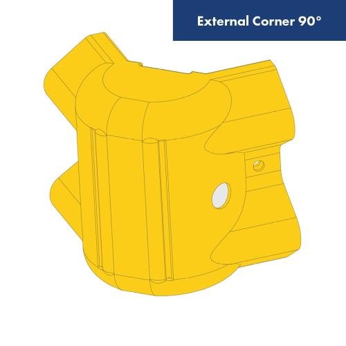 Armco Safety Corner  - 90 Degree External