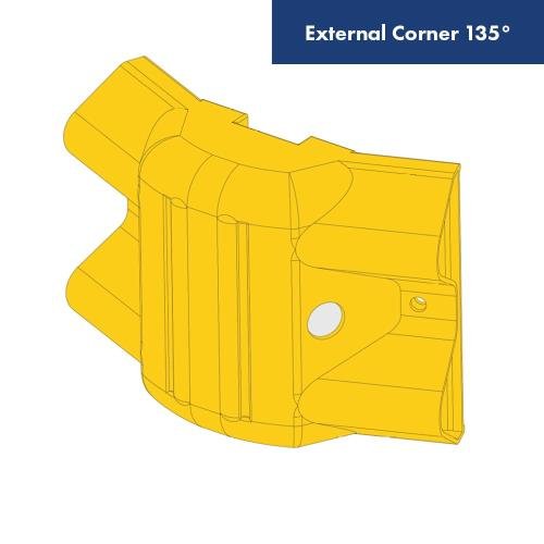 Armco Safety Corner  - 135 Degree External