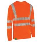 Envirowear Recyclablehi-vis Sweatshirt Or l