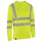 Envirowear Recyclablehi-vis Sweatshirt Sy 5 Xl