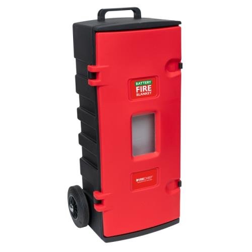 Fire Safety Equipment  Wheeled Cabinet