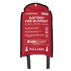 Firechief Lithshield Toughbattery Fire Blanket 1.55 X 1.55 m - Small