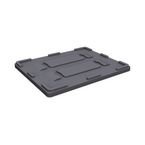 Drop-on Plastic Lid Forbox Pallets 1000 X 1200 mm - Grey