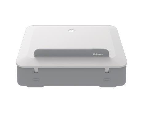 Fellowes laptop carry case and riser, white