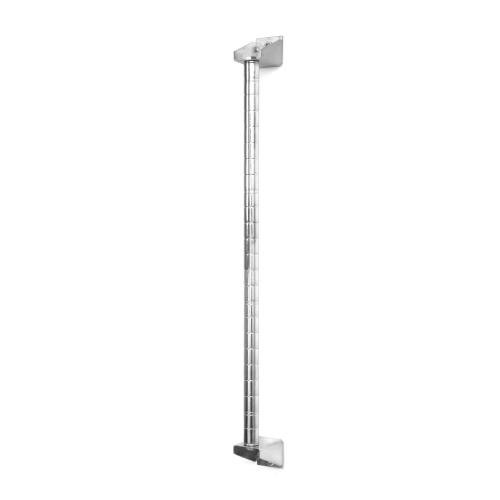 Chrome Wire Wall Shelving  Posts - 1520mm High
