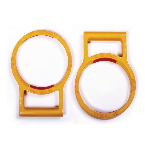 Gas Cylinder Lifting Grabs,  Single, 152mm / 6" Dia., Yellow