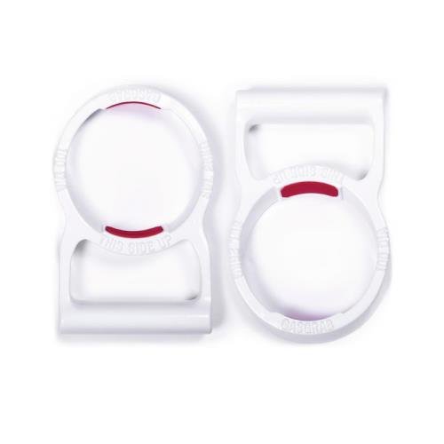 Gas Cylinder Lifting Grabs,  Single, 100mm / 4" Dia., White