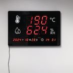 Wm 60 Wall Mountedthermometer & Hygrometer