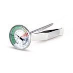 Milk Frothing Thermometer 45 mm Dial, 130 mm Stem, -10 to 110 C