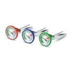 Milk Frothing Thermometerspk of 3 45 mm Dial, 175 mm Stem