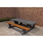 Picnic Set Deluxe 246 cm - Anthracite Concrete