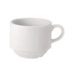 Pure White Stacking Cup 7 Oz (pack of 6) E 60020-b 06024