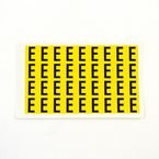 Letter E 36 Characters/card,19 X 14 mm Pack of 10