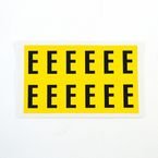 Letter E 12 Characters/card,38 X 21 mm Pack of 10