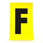 Letter F 1 Character/card 230 X 140 mm Pack of 10