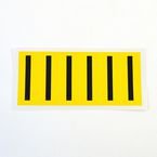 Letter I 6 Characters/card 90 X 38 mm Pack of 10